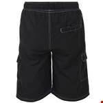 KAM Plain Swim Short  - black